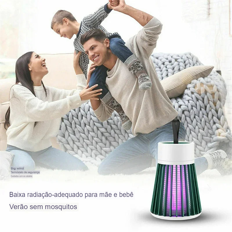 Lâmpada UV contra mosquitos USB para controle de pragas (sem bateria)