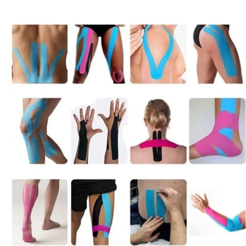 Bandagem Elástica- Fita Kinesio Tape Fisioterapia