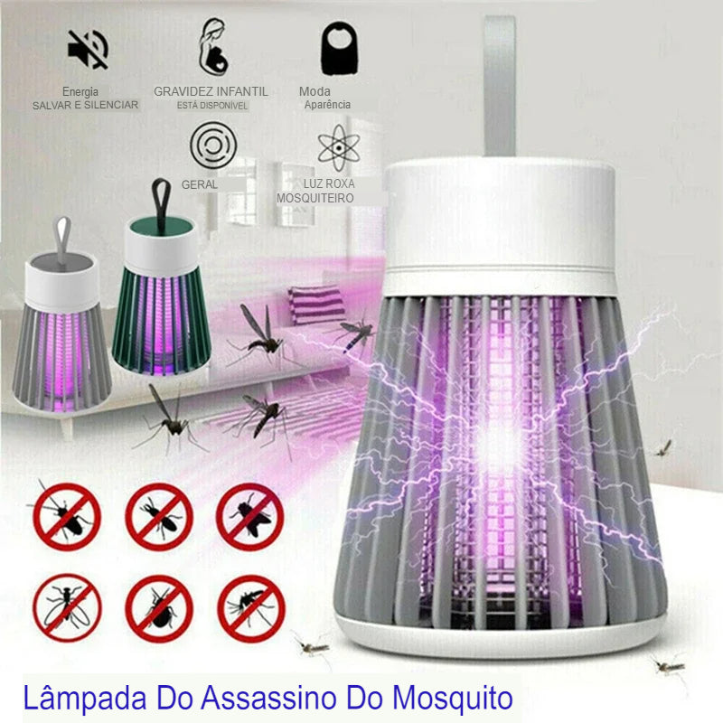 Lâmpada UV contra mosquitos USB para controle de pragas (sem bateria)