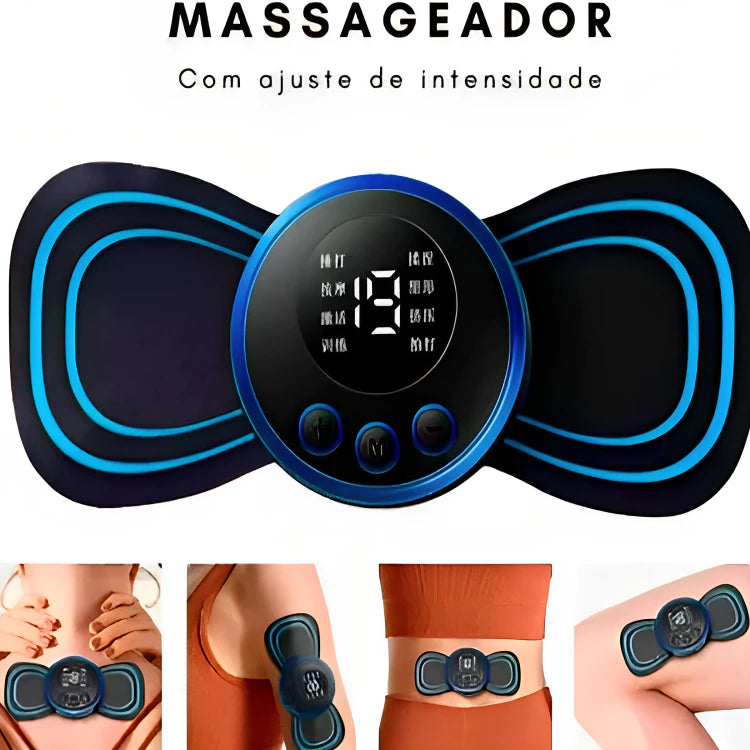 Mini Massageador Cervical Elétrico Portátil