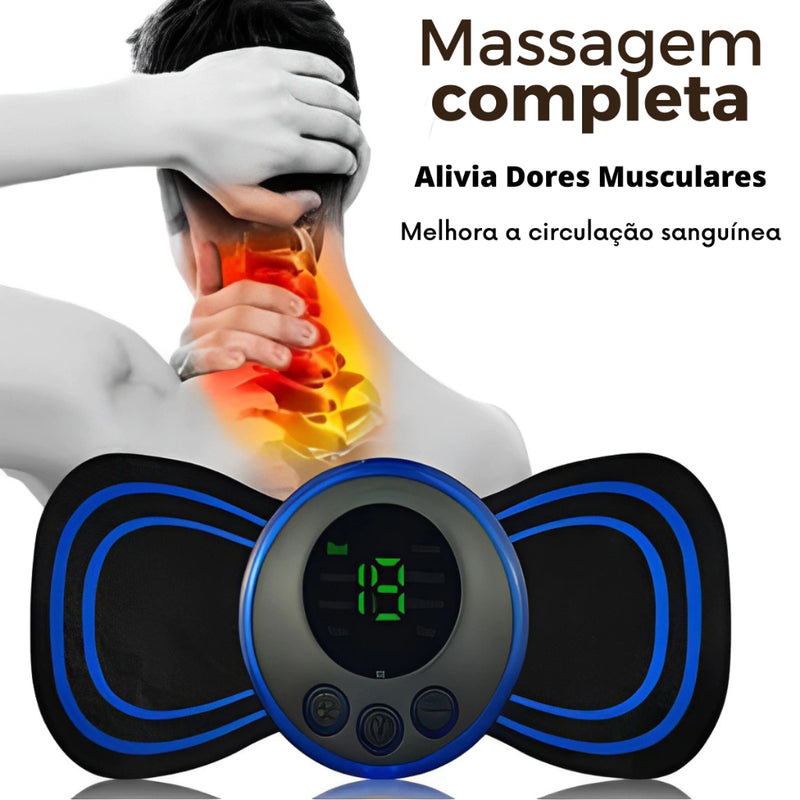 Mini Massageador Cervical Elétrico Portátil