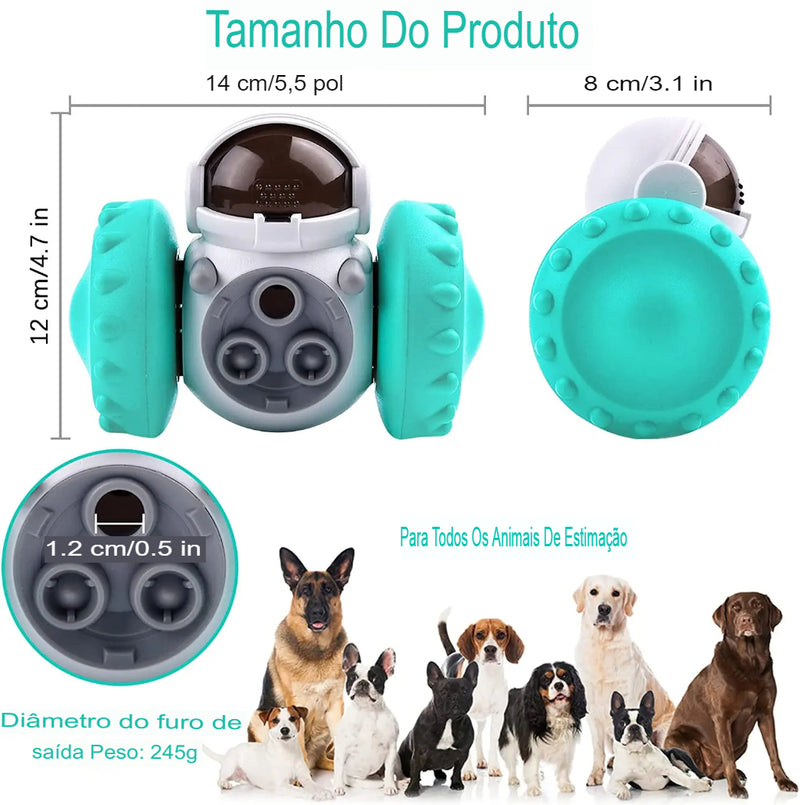 Brinquedos  para cães interativo dispensador de comida